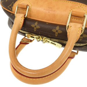 美品 ルイ ヴィトン トゥルーヴィル モノグラム M42228 ブラウン ハンドバッグ LV 0750【中古】LOUIS VUITTON