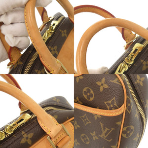 美品 ルイ ヴィトン トゥルーヴィル モノグラム M42228 ブラウン ハンドバッグ LV 0750【中古】LOUIS VUITTON