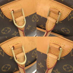美品 ルイ ヴィトン トゥルーヴィル モノグラム M42228 ブラウン ハンドバッグ LV 0750【中古】LOUIS VUITTON