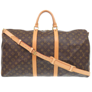美品 ルイ ヴィトン キーポルバンドリエール55 モノグラム M41414 ボストンバッグ LV 0763【中古】LOUIS VUITTON