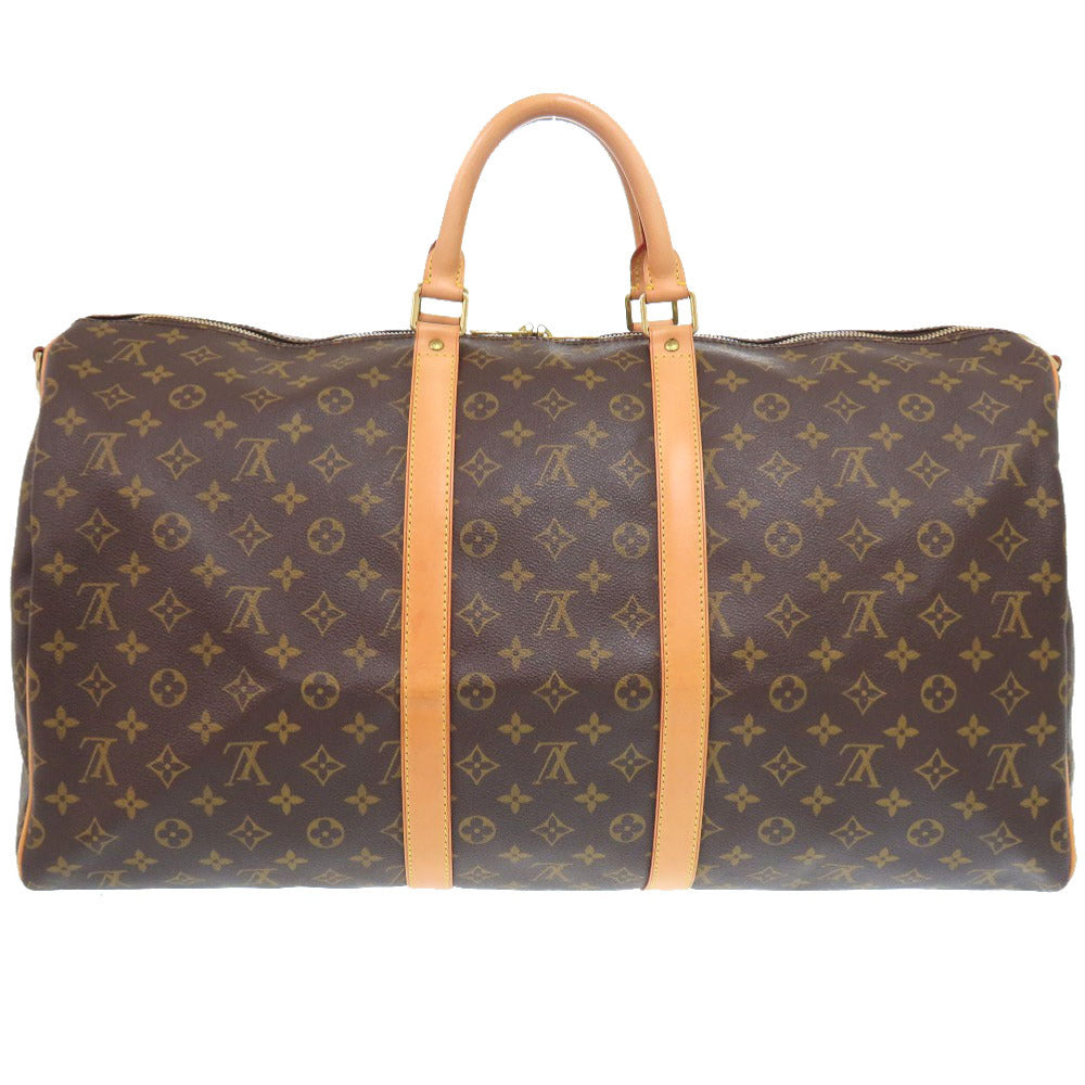 美品 ルイ ヴィトン キーポルバンドリエール55 モノグラム M41414 ボストンバッグ LV 0763【中古】LOUIS VUITTON