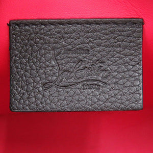 新品同様 クリスチャンルブタン ルビドゥ 1185090 レザー ブラック チェーンショルダーバッグ 黒 0789【中古】Christian Louboutin