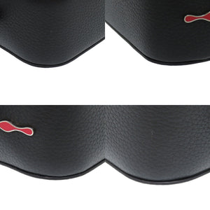 新品同様 クリスチャンルブタン ルビドゥ 1185090 レザー ブラック チェーンショルダーバッグ 黒 0789【中古】Christian Louboutin