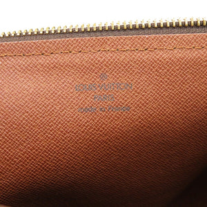 美品 ルイ ヴィトン パピヨン30 ポーチ付 モノグラム M51385 キャンバス ブラウン ハンドバッグ LV 0816【中古】LOUIS VUITTON
