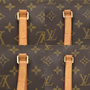 美品 ルイ ヴィトン パピヨン30 ポーチ付 モノグラム M51385 キャンバス ブラウン ハンドバッグ LV 0816【中古】LOUIS VUITTON