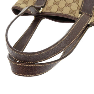 グッチ 153361 GGキャンバス ブラウン トートバッグ ハンドバッグ 0851【中古】GUCCI