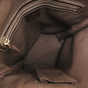 グッチ 153361 GGキャンバス ブラウン トートバッグ ハンドバッグ 0851【中古】GUCCI