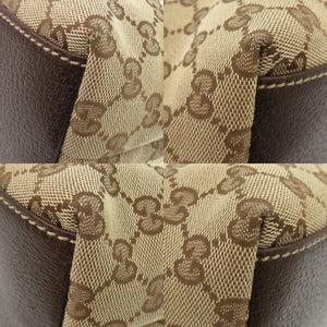 グッチ 153361 GGキャンバス ブラウン トートバッグ ハンドバッグ 0851【中古】GUCCI