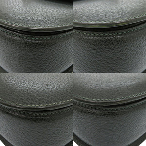 美品 グッチ バンブー 000 29 0633 レザー グリーン 2wayハンドバッグ 緑 0884【中古】GUCCI