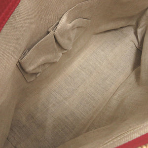 グッチ バンブー タッセル 449643 レザー バンブー レッド 2way ハンドバッグ 赤 0910【中古】GUCCI