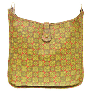 美品 エルメス エブリンGM 太陽 solar レザー イエロー ゴールド金具 ○X刻印 ショルダーバッグ 黄 0912 【中古】 HERMES