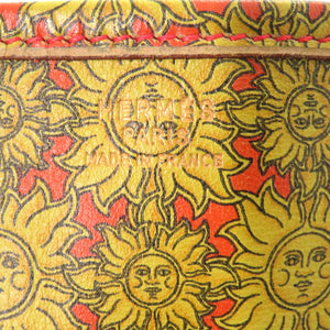 美品 エルメス エブリンGM 太陽 solar レザー イエロー ゴールド金具 ○X刻印 ショルダーバッグ 黄 0912 【中古】 HERMES