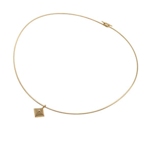 新品同様 エルメス コリエドシアン 750PG オメガ ネックレス K18PG ピンクゴールド 8.4g ジュエリー 0912【中古】HERMES