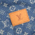 美品 ルイ ヴィトン × シュプリーム LV Jacquard Denim Baseball Jersey デニム ベースボールシャツ サイズM ブルー 半袖シャツ LV 0912【中古】LOUIS VUITTON メンズ