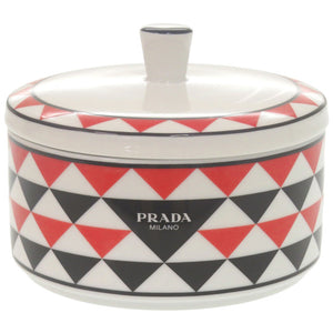 未使用 プラダ ジュエリーボックス ポーセリン 磁器 ホワイト 白 0921【中古】PRADA