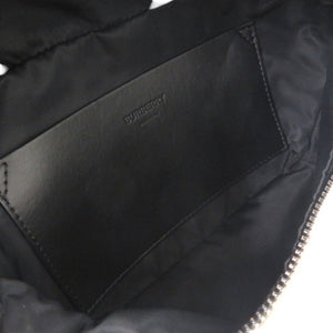 美品 バーバリー ロゴ付き ボディバッグ ウエストバッグ ナイロン ノバチェック 0946【中古】BURBERRY