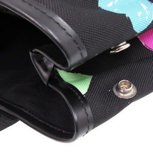 新品同様 バレンシアガ ネイビーカバス トートバッグ 339933 ハート キャンバス ブラック 0948【中古】BALENCIAGA