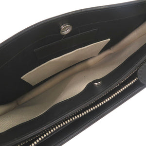 美品 バレンシアガ ストライプ 339937 ポシェット ショルダーバッグ キャンバス レザー ネイビー 0951【中古】BALENCIAGA