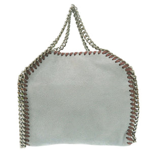 美品 ステラマッカートニー ファラベラ 2WAY チェーンショルダーバッグ レザー ライトブルー 0961【中古】Stella McCartney