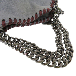 美品 ステラマッカートニー ファラベラ 2WAY チェーンショルダーバッグ レザー ライトブルー 0961【中古】Stella McCartney