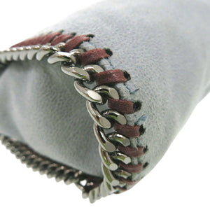 美品 ステラマッカートニー ファラベラ 2WAY チェーンショルダーバッグ レザー ライトブルー 0961【中古】Stella McCartney