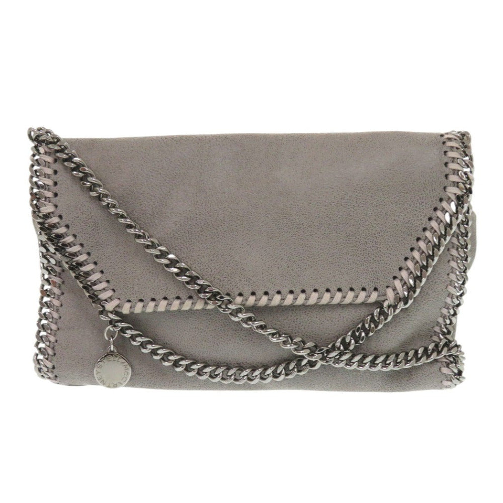 新品同様 ステラマッカートニー ファラベラ 364519 W9132 ポリエステル グレー ショルダーバッグ 0962【中古】Stella McCartney