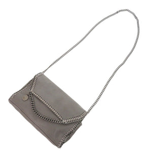 新品同様 ステラマッカートニー ファラベラ 364519 W9132 ポリエステル グレー ショルダーバッグ 0962【中古】Stella McCartney