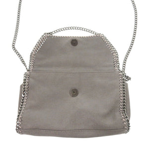 新品同様 ステラマッカートニー ファラベラ 364519 W9132 ポリエステル グレー ショルダーバッグ 0962【中古】Stella McCartney