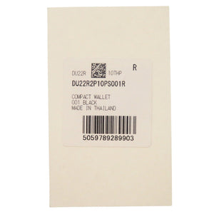 未使用 ダンヒル DU22R2P10PS001R レザー ブラック 二つ折り財布 黒 0978【中古】Dunhill