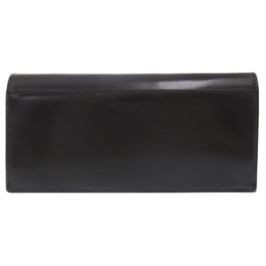 未使用品 ロカド コードバン ブラック 二つ折り長財布 長財布 黒 1002【中古】ROCADO メンズ