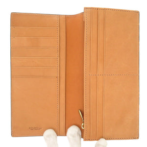 未使用品 ロカド コードバン ブラック 二つ折り長財布 長財布 黒 1002【中古】ROCADO メンズ