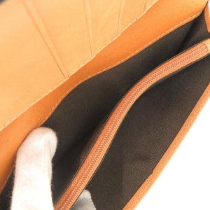 未使用品 ロカド コードバン ブラック 二つ折り長財布 長財布 黒 1002【中古】ROCADO メンズ