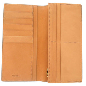 新品同様 ロカド コードバン グリーン 二つ折り長財布 長財布 1003【中古】ROCADO メンズ