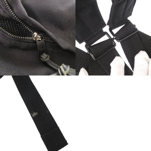 美品 メゾン マルジェラ 4ステッチ S55WA0053 ナイロン ブラック リュック デイパック 黒 1023【中古】Maison Margiela メンズ