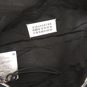 新品同様 メゾン マルジェラ キャンバス ブラック ウエストバッグ 黒 1024【中古】Maison Margiela