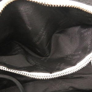 新品同様 メゾン マルジェラ キャンバス ブラック ウエストバッグ 黒 1024【中古】Maison Margiela