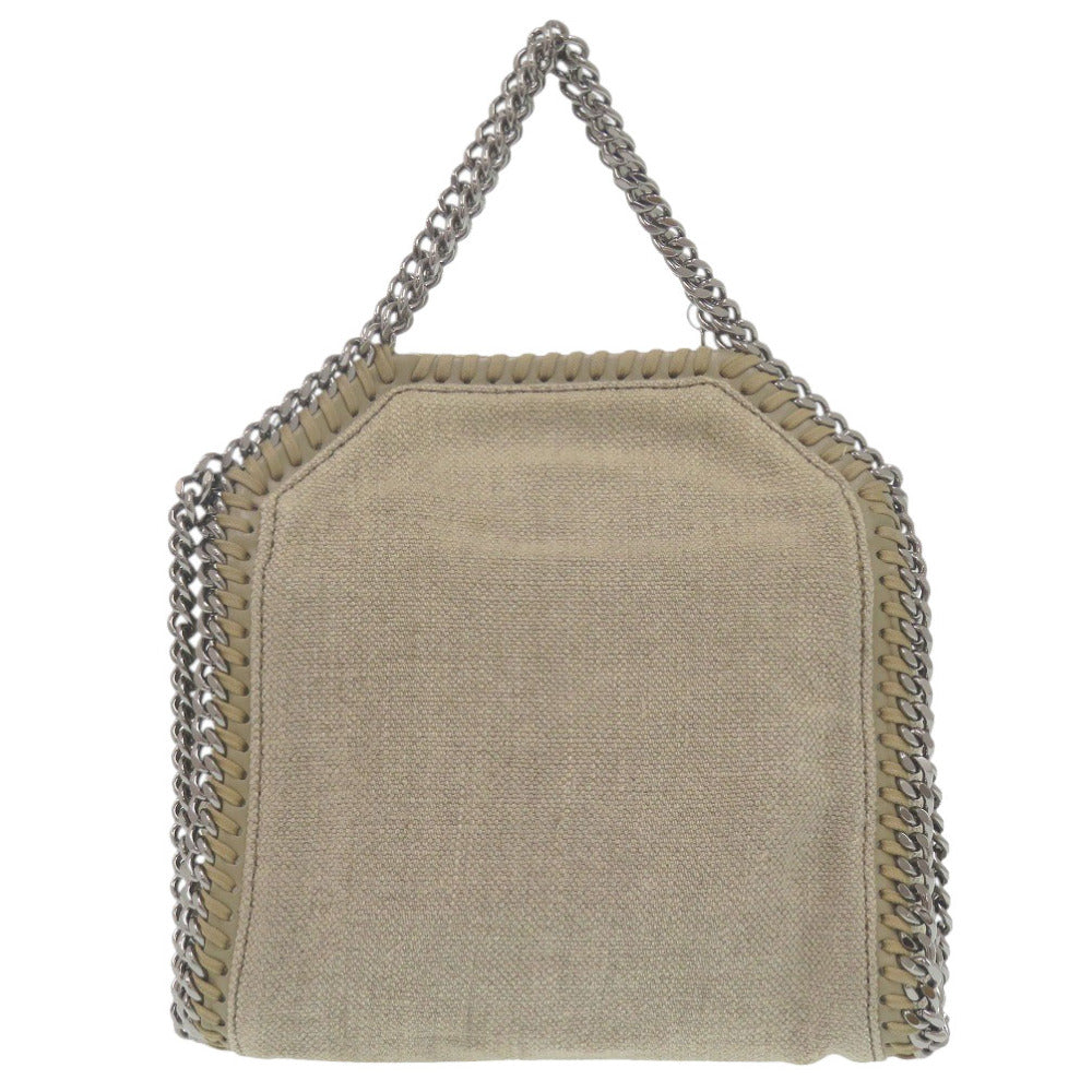 美品 ステラマッカートニー 2WAY ファラベラ ポリウレタン/ポリエステル ベージュ ショルダーバッグ 1025【中古】Stella McCartney