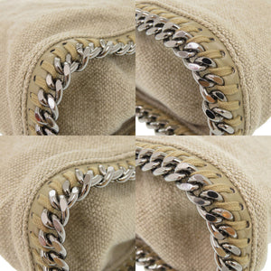 美品 ステラマッカートニー 2WAY ファラベラ ポリウレタン/ポリエステル ベージュ ショルダーバッグ 1025【中古】Stella McCartney