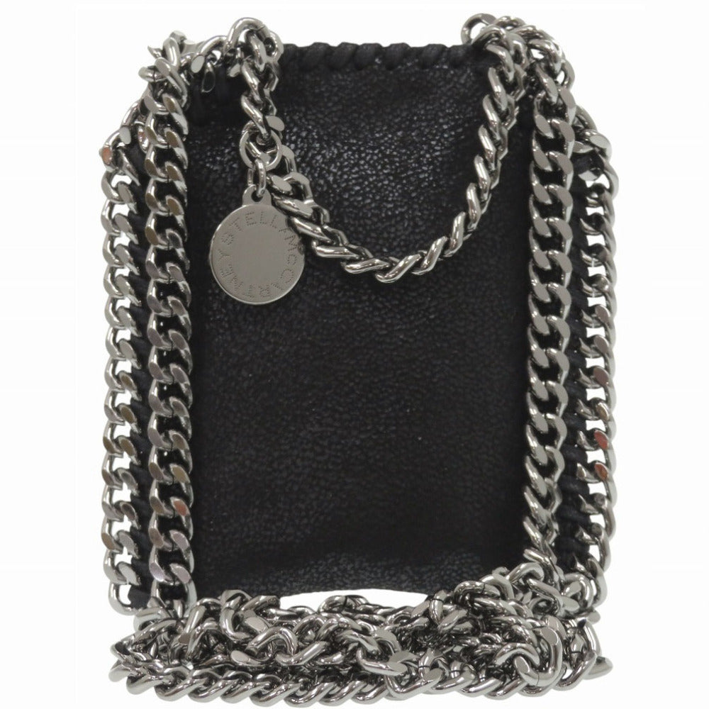 新品同様 ステラマッカートニー 2WAY ファラベラ ミニ ポリエステル ブラック ショルダーバッグ 黒 1026【中古】Stella McCartney