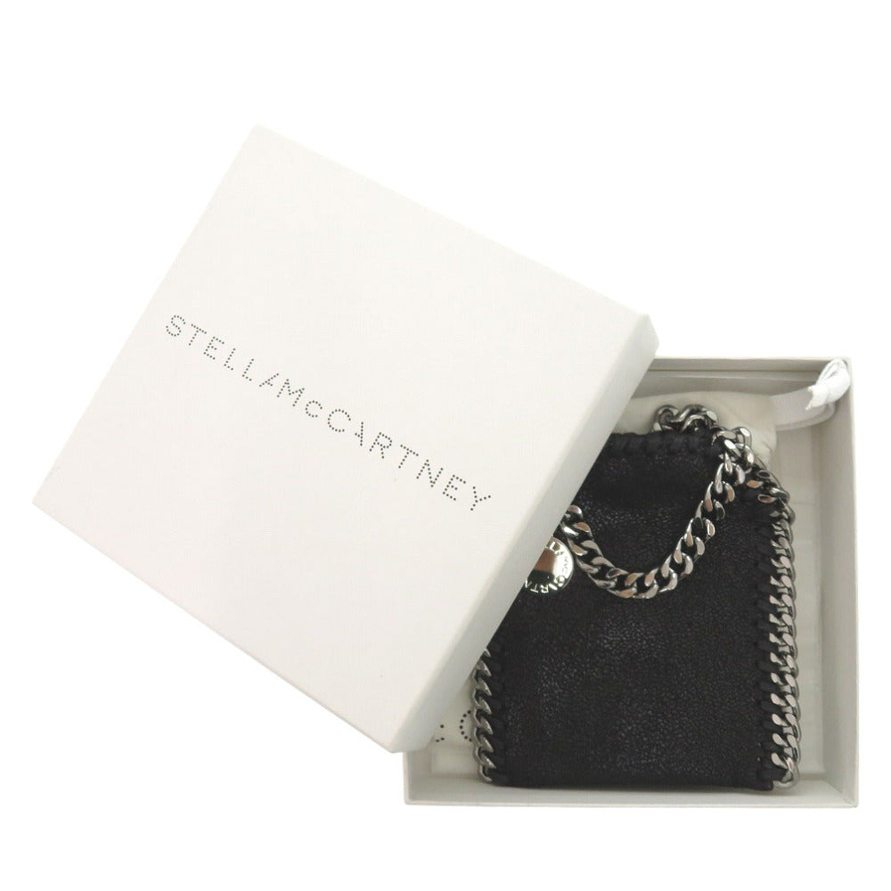 新品同様 ステラマッカートニー 2WAY ファラベラ ミニ ポリエステル ブラック ショルダーバッグ 黒 1026【中古】Stella McCartney