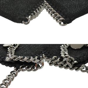 新品同様 ステラマッカートニー 2WAY ファラベラ ミニ ポリエステル ブラック ショルダーバッグ 黒 1026【中古】Stella McCartney