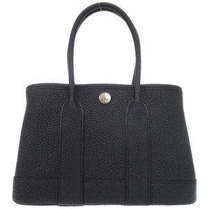 未使用 エルメス ネオ ガーデン23 ネゴンダ ブラック W刻印(2024年製) ハンドバッグ 黒 1027 【中古】 HERMES ガーデンパーティ