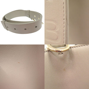 美品 ブルガリ インフィニートゥム トートバッグ ロゴエンボス 2WAY 292001 レザー グレージュ 1071【中古】BVLGARI