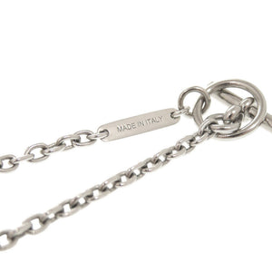 新品同様 エルメス モビールH メタル バッファローホーン シルバー ネックレス ペンダント 1081【中古】HERMES メンズ