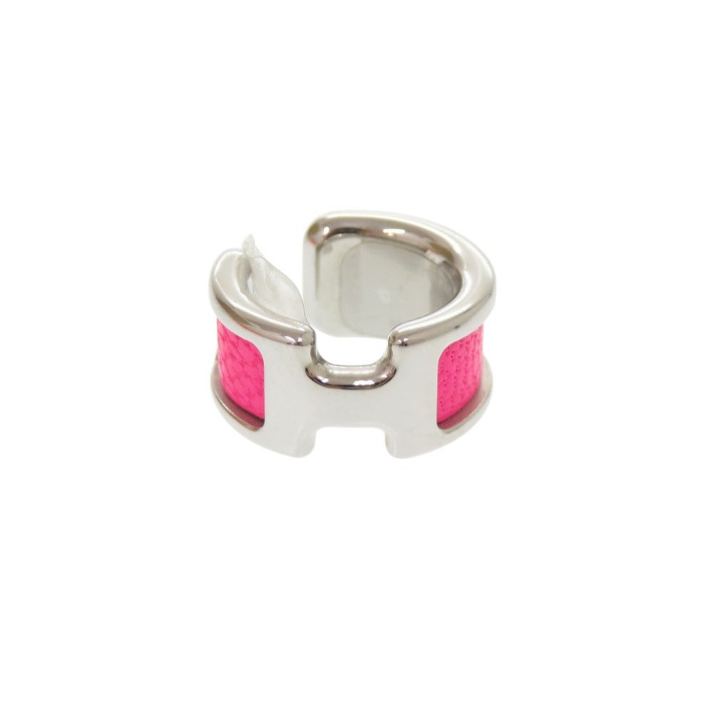 未使用品 エルメス オランプ PM シェーブル ローズポップ イヤーカフ 1107【中古】HERMES