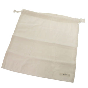 新品同様 ザ ロウ ハーフムーン W1249L52NIVPD レザー カーフ スエード アイボリー 白 ハンドバッグ 1117【中古】THE ROW