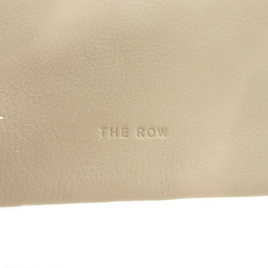 新品同様 ザ ロウ バース フォン ケース レザー ホワイト 白 ショルダーバッグ 1118【中古】THE ROW