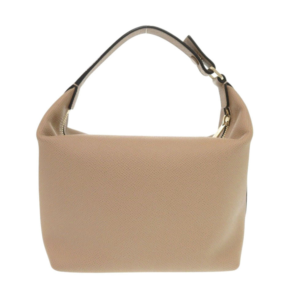 新品同様 ヴァレクストラ モチバッグ SGMO0020010LOCPL99MBC レザー カシミア ベージュ 2way ハンドバッグ 1119【中古】Valextra