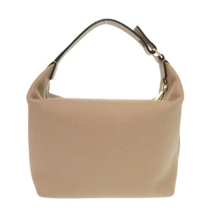 新品同様 ヴァレクストラ モチバッグ SGMO0020010LOCPL99MBC レザー カシミア ベージュ 2way ハンドバッグ 1119【中古】Valextra