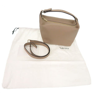 新品同様 ヴァレクストラ モチバッグ SGMO0020010LOCPL99MBC レザー カシミア ベージュ 2way ハンドバッグ 1119【中古】Valextra